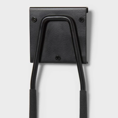 Extension Cord And Hose Garage Hook - Brightroom™: Steel Wall Storage, Powder-Coated, 30lb Capacity, Black 2 Extension Cord And Hose Garage Hook - Brightroom™: Steel Wall Storage, Powder-Coated, 30lb Capacity, Black - Image 2