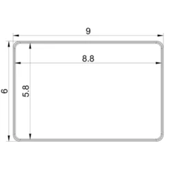 9"x6"x3.25" Large Plastic Bathroom Tray Clear - Brightroom™: Organizer, Stackable Storage, Hand Washable -Brightroom Sales Store GUEST 05a2cdc4 5844 497b b167 b2a15a61458f