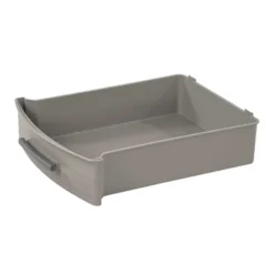 4 Drawer Weave Tower Dark Gray - Brightroom™: Plastic Storage Organizer, Portable Utility Drawers, Universal Storage -Brightroom Sales Store GUEST 0a40f3f1 978d 420b 8461 eb01b0e021bc