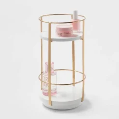 10" X 5.7" Round Metal Countertop Turntable Brass - Brightroom™ 5 10" X 5.7" Round Metal Countertop Turntable Brass - Brightroom™ -Brightroom Sales Store GUEST 0f7b8890 6df4 4606 9fa9 246d6098805b