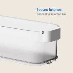 Click In Place 4.5qt Clear Slim Plastic Storage Bin With White Latch For Home And Office Organization - Brightroom™ 11 Click In Place 4.5qt Clear Slim Plastic Storage Bin With White Latch For Home And Office Organization - Brightroom™ -Brightroom Sales Store GUEST 125c1614 5aae 4313 9bf7 6ccb8f3bd729