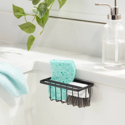 Suction Sink Caddy With Towel Bar - Brightroom™