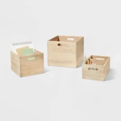 3 Compartment Light Wood Crate Natural - Brightroom™ 5 3 Compartment Light Wood Crate Natural - Brightroom™ -Brightroom Sales Store GUEST 1433e760 ccd4 4d74 8b8b fdcc848f7469