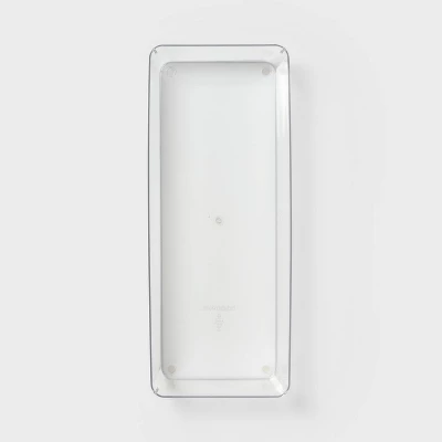 6"x15" Drawer Flatware Organizer - Brightroom™: Clear PETG, In-Drawer Kitchen Storage, Contemporary Style 2 6"x15" Drawer Flatware Organizer - Brightroom™: Clear PETG, In-Drawer Kitchen Storage, Contemporary Style - Image 2