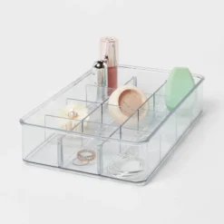 9"x6"x2" Tray Organizer Clear - Brightroom™ 5 9"x6"x2" Tray Organizer Clear - Brightroom™ -Brightroom Sales Store GUEST 1dd7f625 1a05 4c54 8899 8dd6cea457b9