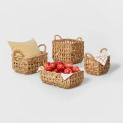 Rectangular Twisted Open Checkered Weave Basket - Brightroom™ 7 Rectangular Twisted Open Checkered Weave Basket - Brightroom™ -Brightroom Sales Store GUEST 201761e9 c2f6 4214 a69a 5b0470d995d6 1