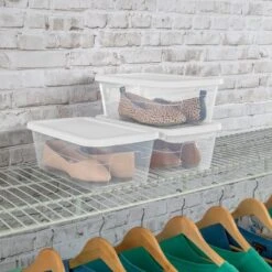 6qt Clear Storage Box White - Brightroom™ 13 6qt Clear Storage Box White - Brightroom™ -Brightroom Sales Store GUEST 212c202d 0182 44b3 a652 41cfb2ee59eb