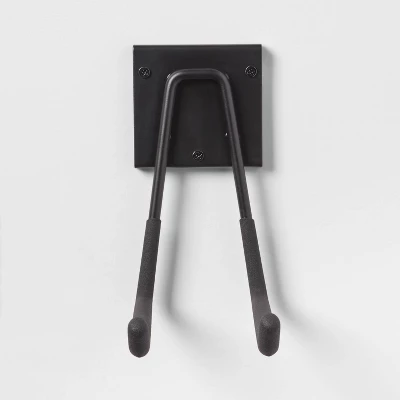 Multi-Purpose Long Garage Tool Hook - Brightroom™: Steel Utility Storage Rack For Garage Organization, Black 2 Multi-Purpose Long Garage Tool Hook - Brightroom™: Steel Utility Storage Rack For Garage Organization, Black - Image 2