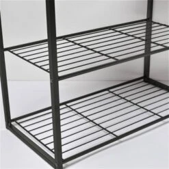 3 Tier Shoe Rack Black Metal With Natural Wood - Brightroom™ 12 3 Tier Shoe Rack Black Metal With Natural Wood - Brightroom™ -Brightroom Sales Store GUEST 240132f8 8257 4467 82bd 34848919c42b