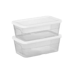 6qt Clear Storage Box White - Brightroom™ 17 6qt Clear Storage Box White - Brightroom™ -Brightroom Sales Store GUEST 28261ccc b586 49e2 95bd 03ff395a2a21