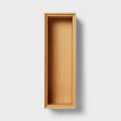 3"x9" Natural Kitchen Drawer Organizer - Brightroom™ 2 3"x9" Natural Kitchen Drawer Organizer - Brightroom™ - Image 2