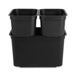 26.2qt Heavy Duty Storage Bin - Brightroom™: Black Plastic, Stackable & Portable, Universal Storage Solution 11 26.2qt Heavy Duty Storage Bin - Brightroom™: Black Plastic, Stackable & Portable, Universal Storage Solution -Brightroom Sales Store GUEST 324302bf a70e 4b48 af87 0bb0a8e283d5