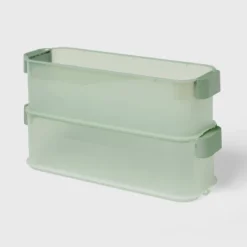 Click In Place 4.5qt Slim Plastic Storage Bin For Home And Office Organization - Brightroom™ 5 Click In Place 4.5qt Slim Plastic Storage Bin For Home And Office Organization - Brightroom™ -Brightroom Sales Store GUEST 36213e24 6835 479b 88a4 5a7f17ad7626