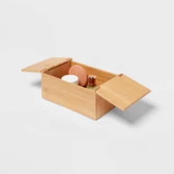 6" X 9" X 4" Rectangular Hinge Lid Bamboo Countertop Organizer - Brightroom™ 5 6" X 9" X 4" Rectangular Hinge Lid Bamboo Countertop Organizer - Brightroom™ -Brightroom Sales Store GUEST 448d43d4 ccde 4178 8ab1 21a8ac437e38