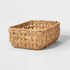 Rectangular Twisted Open Checkered Weave Basket - Brightroom™ 8 Rectangular Twisted Open Checkered Weave Basket - Brightroom™ -Brightroom Sales Store GUEST 514258d4 7e89 434a bb0b bbdf991578bf