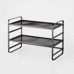 2 Tier Shoe Rack Metal Mesh - Brightroom™ 6 2 Tier Shoe Rack Metal Mesh - Brightroom™ -Brightroom Sales Store GUEST 526c6366 f577 4843 a484 8fd156aad026