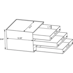 All Purpose 3 Drawer Storage Clear - Brightroom™ -Brightroom Sales Store GUEST 5845b0fb 7cee 47bd 882c 1e41ccb59e0e