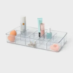 12"x6"x2" Tray Organizer Clear - Brightroom™ -Brightroom Sales Store GUEST 633408ec 04b7 4acf 93b8 3f87eb6108b6