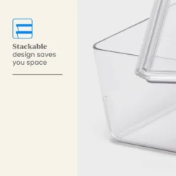 6L Stacking Clear Bin With Lid - Brightroom™: PET Material, Stackable Storage For Crafts & Cleaning Supplies 6 6L Stacking Clear Bin With Lid - Brightroom™: PET Material, Stackable Storage For Crafts & Cleaning Supplies -Brightroom Sales Store GUEST 6b3a888c a2dd 4416 a6f3 4fe3a6af7df2