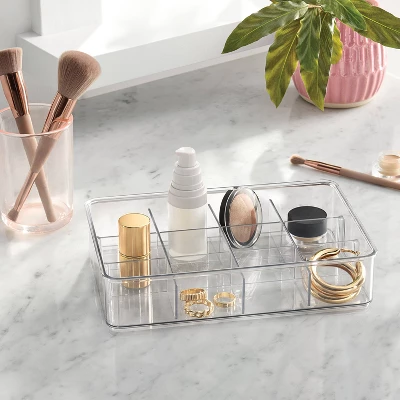 9"x6"x2" Tray Organizer Clear - Brightroom™ 1 9"x6"x2" Tray Organizer Clear - Brightroom™