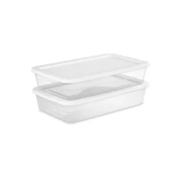 41qt Clear Under Bed Storage Box White - Brightroom™ 18 41qt Clear Under Bed Storage Box White - Brightroom™ -Brightroom Sales Store GUEST 81daf41e fce0 428e 916d e66a43dfc88c