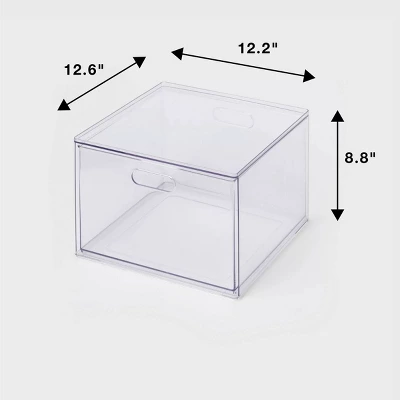 All Purpose Single Drawer Storage Clear - Brightroom™ 4 All Purpose Single Drawer Storage Clear - Brightroom™ - Image 4