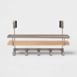 Shelf Rack With 5 Hooks - Brightroom™ -Brightroom Sales Store GUEST 853bdf41 ebc4 4517 bfd7 fb3b0039943d