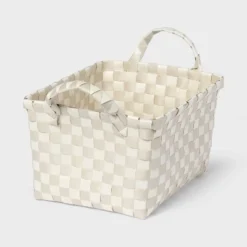 Woven Plastic Basket Small - Brightroom™ -Brightroom Sales Store GUEST 8b79e323 6cc6 434d a26f a72f7c2879fd