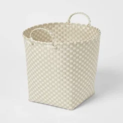 Woven Plastic Floor Basket - Brightroom™ -Brightroom Sales Store GUEST 8d67a6c1 0465 413a 99a1 01e17190f0e5