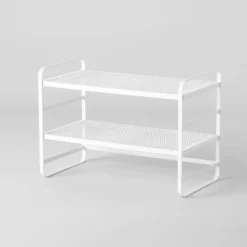 2 Tier Shoe Rack Metal Mesh - Brightroom™ 7 2 Tier Shoe Rack Metal Mesh - Brightroom™ -Brightroom Sales Store GUEST 97469fbe 60a1 4d79 b7f6 0432247cf2d3