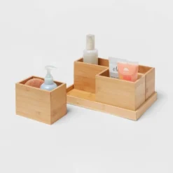 11.25" X 7" X 4.5" Modular Bamboo Vanity Organizer With Magnetic Strip - Brightroom™ 5 11.25" X 7" X 4.5" Modular Bamboo Vanity Organizer With Magnetic Strip - Brightroom™ -Brightroom Sales Store GUEST 98293bdb 3a57 4e34 9cc7 1a9571db3738