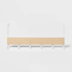 Large Over The Door Hook With Wood 6 Hooks - Brightroom™ 9 Large Over The Door Hook With Wood 6 Hooks - Brightroom™ -Brightroom Sales Store GUEST 99ff13ee f6df 4e2f 94c3 9735feeec267