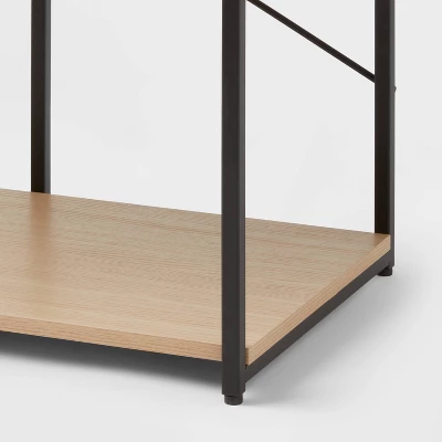 11" 4 Cube Storage Shelves - Brightroom™: Modular Storage Furniture, Anti-Tip, Paper Laminate, Powder-Coated Steel 2 11" 4 Cube Storage Shelves - Brightroom™: Modular Storage Furniture, Anti-Tip, Paper Laminate, Powder-Coated Steel - Image 2