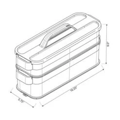 6pc Click In Place Slim Toolbox Kit Plastic Storage Home And Office Organization - Brightroom™ 21 6pc Click In Place Slim Toolbox Kit Plastic Storage Home And Office Organization - Brightroom™ -Brightroom Sales Store GUEST a0748a17 c46c 4389 bf49 9194656a6675