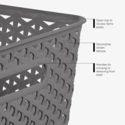 Large Y-Weave Decorative Storage Basket - Brightroom™ -Brightroom Sales Store GUEST a3f1d905 8094 4ecc a920 9301bf4a863d