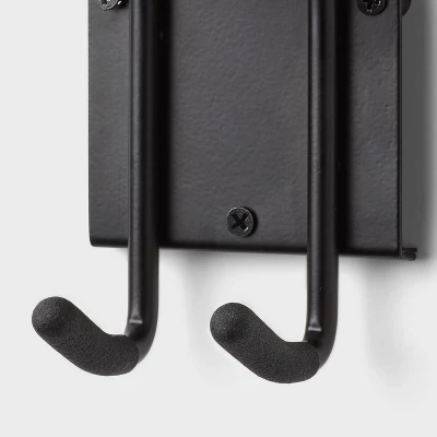 Multi-Purpose Double Garage Tool Hook - Brightroom™: Steel Utility Rack For Garage Organization & Storage 2 Multi-Purpose Double Garage Tool Hook - Brightroom™: Steel Utility Rack For Garage Organization & Storage - Image 2