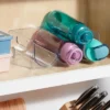 Plastic Hydration Bottle Storage Clear - Brightroom™: Stackable Water Bottle Organizer, Kitchen Glassware Storage