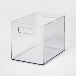 Bathroom Organizer Bin With Handles Clear - Brightroom™ 12 Bathroom Organizer Bin With Handles Clear - Brightroom™ -Brightroom Sales Store GUEST b94e4b0c c6e8 4289 8f50 4d9a8cedd5a0