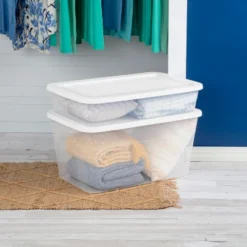 41qt Clear Under Bed Storage Box White - Brightroom™ 14 41qt Clear Under Bed Storage Box White - Brightroom™ -Brightroom Sales Store GUEST c39c8946 9357 4a99 97a3 8b169b928f91