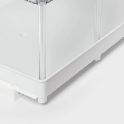 Large Gliding Tray With Bin Clear - Brightroom™ 2 Large Gliding Tray With Bin Clear - Brightroom™ - Image 2