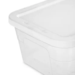 6qt Clear Storage Box White - Brightroom™ 15 6qt Clear Storage Box White - Brightroom™ -Brightroom Sales Store GUEST c7f58b2f 3ffb 4c0b b827 0300ba7f8cdc