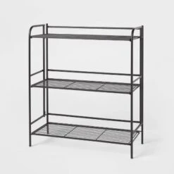 Folding 3 Shelves Black - Brightroom™ 7 Folding 3 Shelves Black - Brightroom™ -Brightroom Sales Store GUEST ce208200 283a 4e2e b8fc a1dfb6696770