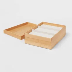 9" X 12" Stackable Bamboo Accessory Tray - Brightroom™ 11 9" X 12" Stackable Bamboo Accessory Tray - Brightroom™ -Brightroom Sales Store GUEST dbfe0d6f 1c5b 4ccd a8a9 a879eda1c6a5