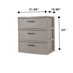 3 Drawer Wide Tower Dark Gray - Brightroom™: Plastic Storage Drawers, Portable Universal Storage, No Assembly Required 11 3 Drawer Wide Tower Dark Gray - Brightroom™: Plastic Storage Drawers, Portable Universal Storage, No Assembly Required -Brightroom Sales Store GUEST dd2b1359 737a 43cc 8613 742a75ae1a65