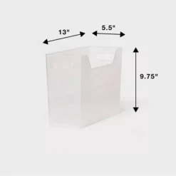 Medium Multipurpose Storage Bin Clear - Brightroom™ -Brightroom Sales Store GUEST e8813010 7aaa 4dec a2e4 ab84fa82c174