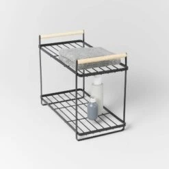 Wood Handle Tiered Vanity Organizer Black - Brightroom™ 5 Wood Handle Tiered Vanity Organizer Black - Brightroom™ -Brightroom Sales Store GUEST ef9f504c 19ce 47b2 a3eb d9c7c36c8651