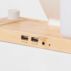 Desk Lamp With Wireless Charging And Storage Compartment (Includes LED Light Bulb) - Brightroom™ -Brightroom Sales Store GUEST f6295c79 afb9 4206 9400 baa48ad6c2c3