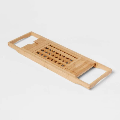 Bamboo Bathtub Caddy - Brightroom™ 2 Bamboo Bathtub Caddy - Brightroom™ - Image 2