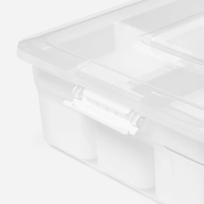 5.6L Sort It Storage Container With 9 Shallow Cups - Brightroom™ 3 5.6L Sort It Storage Container With 9 Shallow Cups - Brightroom™ - Image 3