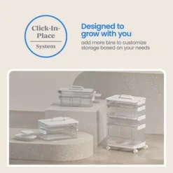 3pk Click In Place 30oz Insert Storage Containers White And Clear - Brightroom™ -Brightroom Sales Store GUEST fe4d0c1a d277 4d0f 9aeb d56a138d35f6